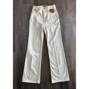 Jamie Haller The Crease Jean in Ecru - Size 27, NWT